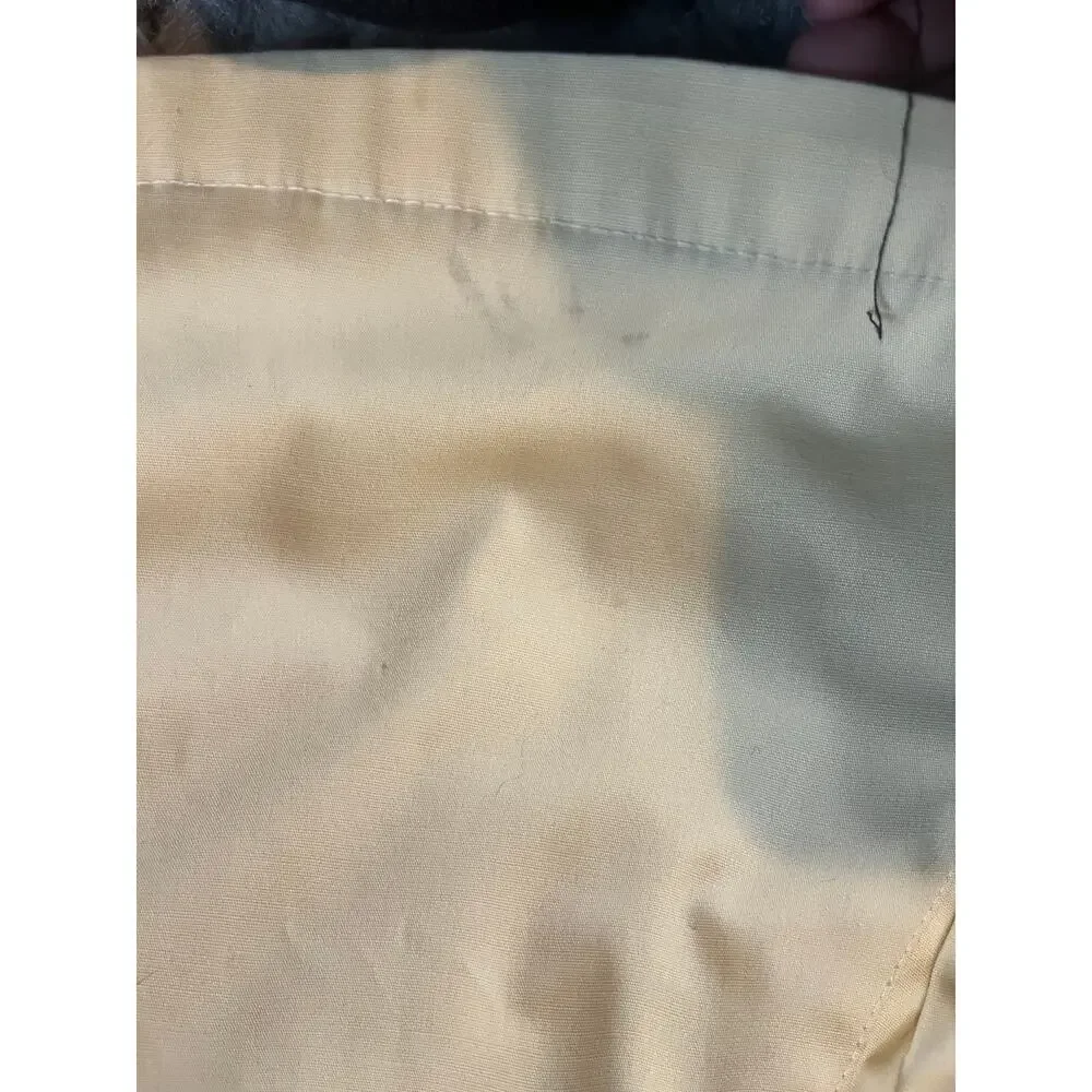 Vintage London fog jacket yellow size large